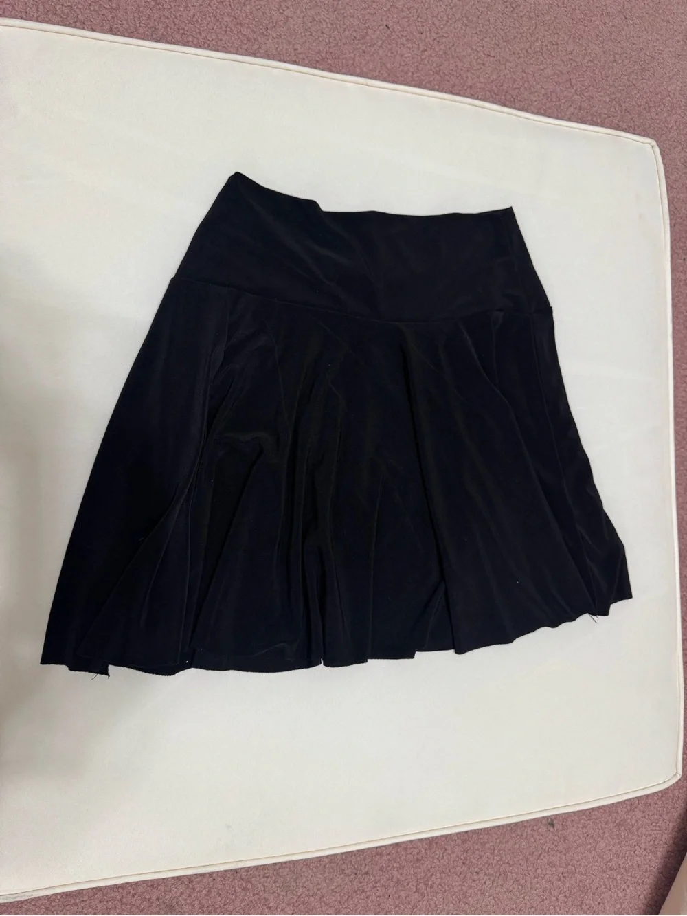 Med black short mini skirt y2k emo gothic rhinestone skater punk gothic outfit